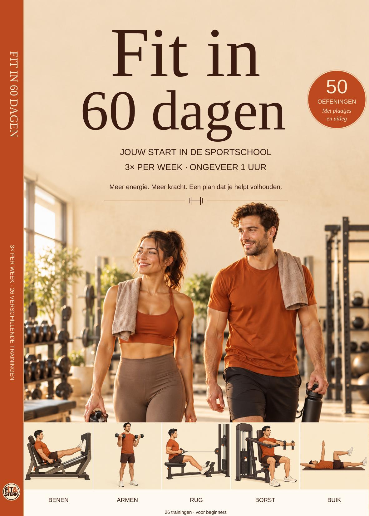 Omslag van het ebook Fit in 60 dagen